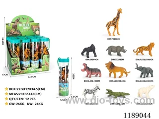 animal set 12PCS