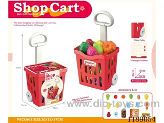 Shopping Basket Trolley 18PCS