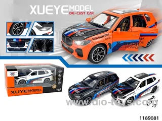 1:24 Alloy pull back car W L/M