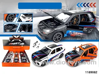 1:24 Alloy pull back car W L/M