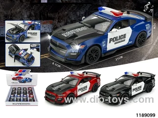 1:24 Alloy pull back car W L/M