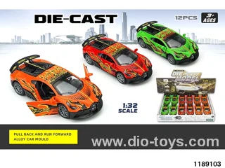 1:32 Alloy pull back car