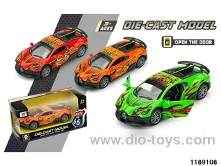 1:32 Alloy pull back car