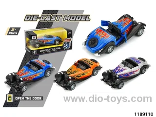 1:32 Alloy pull back car