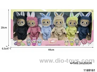 6 inch doll set