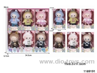 6 inch doll set