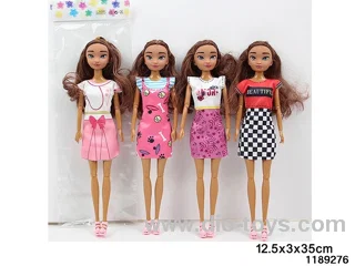 11.5 inch 11 jointed doll set