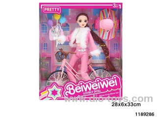 11.5 inch 11 jointed doll set