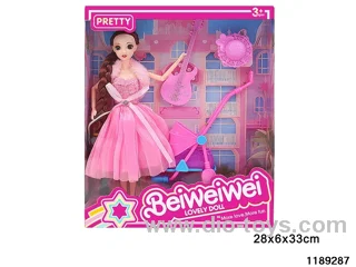 11.5 inch 11 jointed doll set