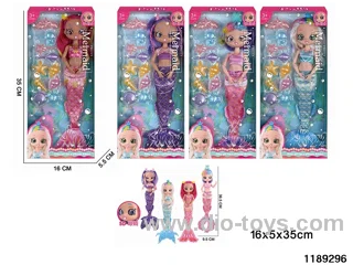 14 inch 11 jointed doll set