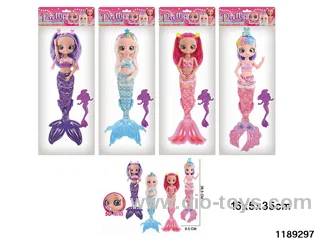 14 inch 11 jointed doll set