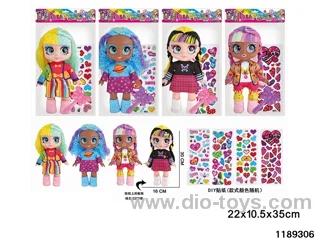 13 inch 5 jointed doll set with IC