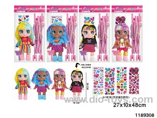 13 inch 5 jointed doll set with IC