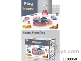 kitchen set with drinking fountain
