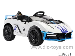 Standard children's electric car(gray, white, blue)