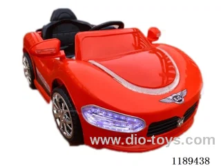 Children's Stroller-Single Electric Dual Drive-Red*White(Injection Molding)
