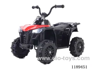 Children's motorcycle (red, white, blue) standard single drive