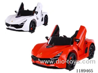 Battery operated stroller-red, white, orange(6.45 battery 2pcs 380 motor 2pcs)