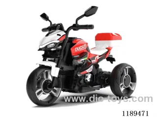 Electric Motorcycle-Yellow, Red, White, Pink(6.45 battery 1pc 380 motor 1pc)