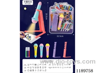 Painting Projector (optional color) 40 Projection Patterns 4 Color Pens - Sugar Available
