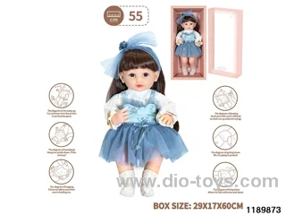 22 inch newborn simulation doll set