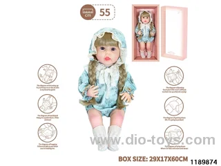 22 inch newborn simulation doll set