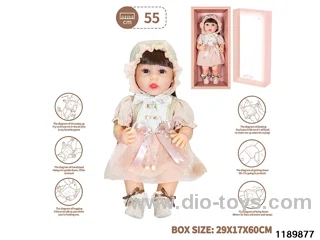 22 inch newborn simulation doll set