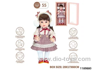 22 inch newborn simulation doll set