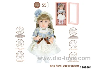 22 inch newborn simulation doll set