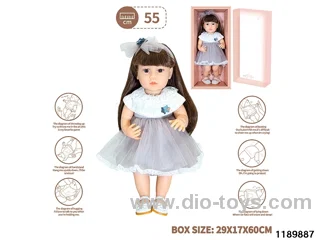 22 inch newborn simulation doll set
