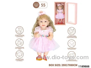 22 inch newborn simulation doll set