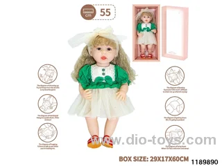 22 inch newborn simulation doll set