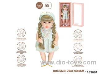 22 inch newborn simulation doll set