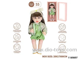 22 inch newborn simulation doll set