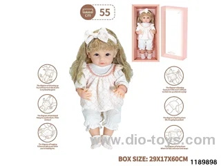 22 inch newborn simulation doll set