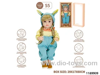 22 inch newborn simulation doll set