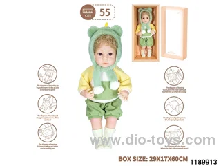 22 inch newborn simulation doll set