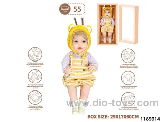 22 inch newborn simulation doll set