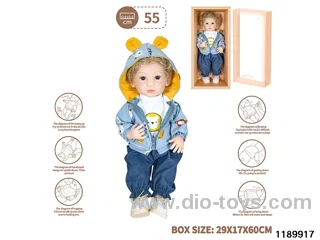 22 inch newborn simulation doll set