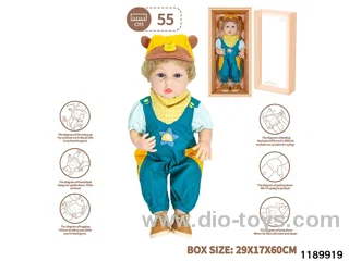 22 inch newborn simulation doll set