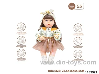 22 inch newborn simulation doll set
