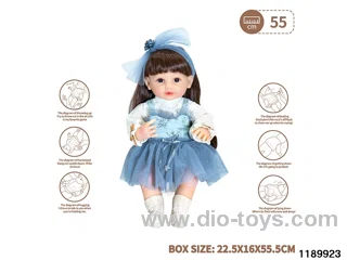 22 inch newborn simulation doll set