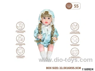 22 inch newborn simulation doll set