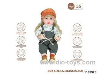 22 inch newborn simulation doll set