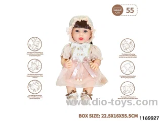 22 inch newborn simulation doll set