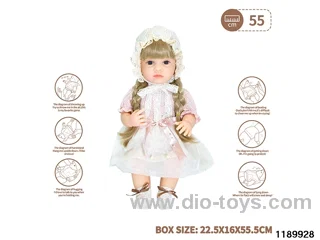 22 inch newborn simulation doll set