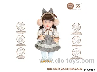 22 inch newborn simulation doll set