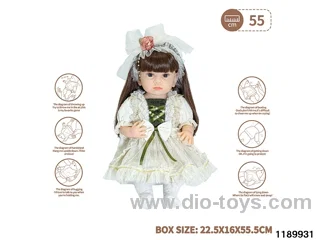 22 inch newborn simulation doll set