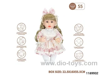 22 inch newborn simulation doll set