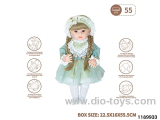 22 inch newborn simulation doll set